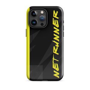 Cyberpunk NETRUNNER iPhone Case