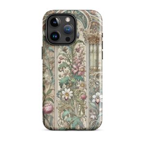 Art Nouveau Flowers iPhone Case