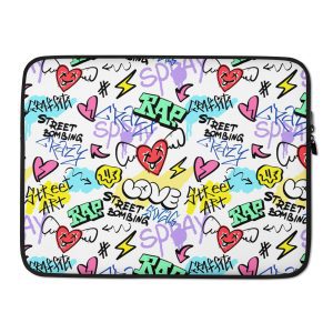 Street Bombing Laptop Sleeve